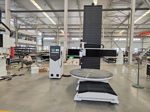 Rongchi 5 Axis CNC Router Machine Mármol Madera EPS Escultura Tallada para la fabricación de moldes con sistema de control DSP y motor PLC - Product Image 2