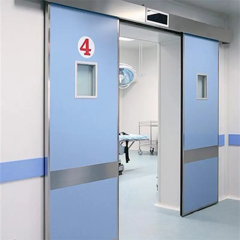 청정실 병원을 위한 자동적인 완벽한 미끄러지는 신비한 가동 방 미닫이 문