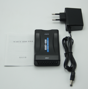 1080P <strong>SCART</strong> <strong>to</strong> HD Upscale Converter <strong>Adapter</strong> RGB Style Color Display 5V <strong>Input</strong> for HD TV DVD STB - Product Image 5
