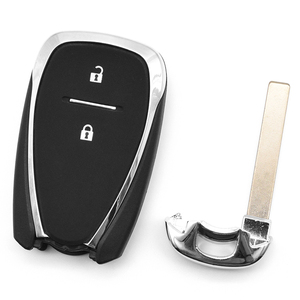 Modifizierte <span class=keywords><strong>Flip</strong></span>-Taste-Schale Original C-hevrolet <span class=keywords><strong>2</strong></span>-Taste-Fernstehtaschen-Schale HU100 mit Notschlüsselanzeige und Logo