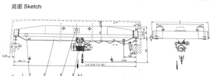High Quality 3 Ton 5 Ton 10 Ton Type LB Type Explosion-proof Single Girder Overhead <strong>Crane</strong> <strong>Used</strong> in Factory - Product Image 6