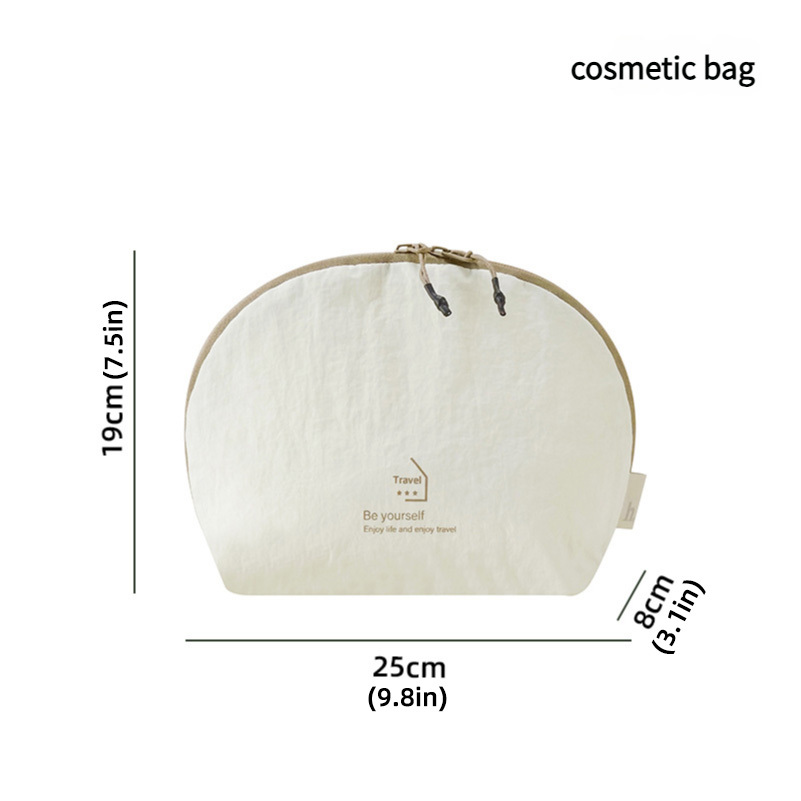 trousse de maquillage simple blanche