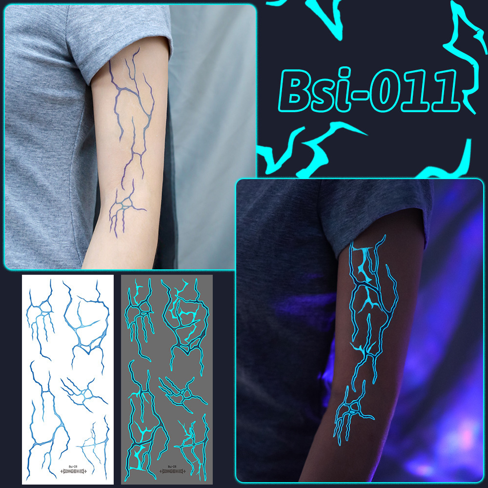 Bsi011-Blue Outline Crack