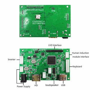 Pantalla Lcd de publicidad de 10,1 '', 12,1'', 15 '', interfaz Lvds de 40 Pines, pantalla Lcd de 10,1 pulgadas con placa controladora Lcd Usb Hd-Mi - Product Image 6