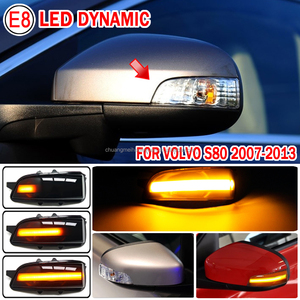 2008-2010年用ボルボC30 C70 S40 S60 V40 V50 V70 LEDダイナミックターンシグナルサイドミラー新しい状態シーケンシャルインジケータライト - Product Image 3
