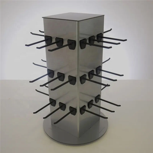 Display Spinner per carte regalo al dettaglio con marchio acrilico rotante dal Design professionale con ganci - Product Image 6