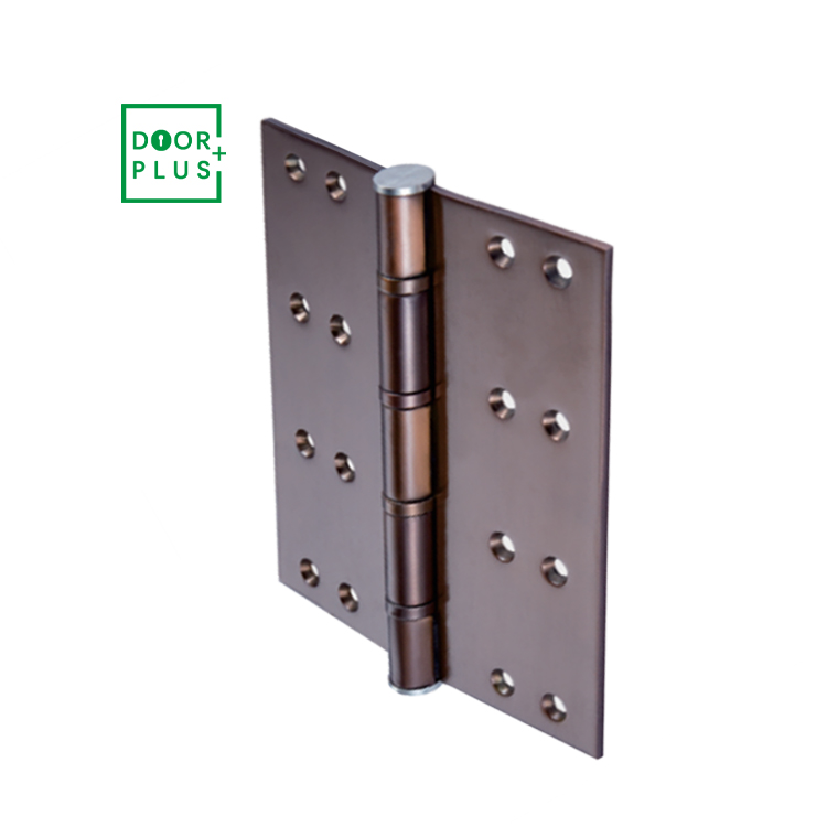 Doorplus Customized Heavy Duty Brass Concealed 6 Inch 180 Degree Rose Gold Door Pivot Hinge