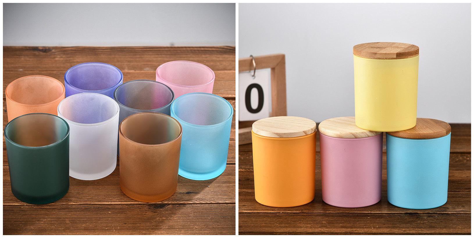 Factory Manufactured Customized Logo Empty Candle Jars