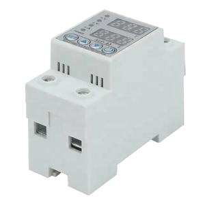 Entrega rápida 220VAC 1-63A Monofásico Protector de voltaje ajustable Disyuntor de protección contra sobrecarga de voltaje - Product Image 2