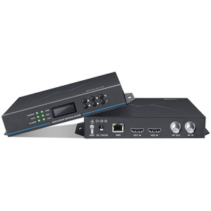 Modulador HD todo en uno de 2 vías para sistema de TV Digital HDMI DTMB Codificador de video de 1 año de garantía para 1080p DVBC/DVBT/ATSC opcional - Product Image 1