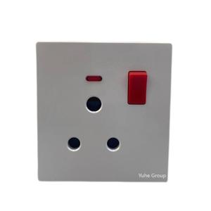 15A <strong>socket</strong> round <strong>1</strong> set 3 pin plug switch <strong>socket</strong> wall <strong>socket</strong> - Product Image 5