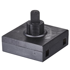 Đen IP40 nhựa kim loại 250Vac cho máy xay sinh tố donghai FZ31-Square chuyển đổi quay 4 vị trí 1NO 50000 lần 1000 cái/CTN đóng gói - Product Image 3