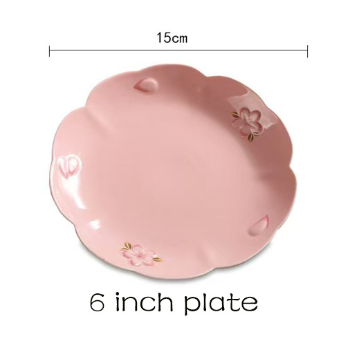 assiette de 6 pouces