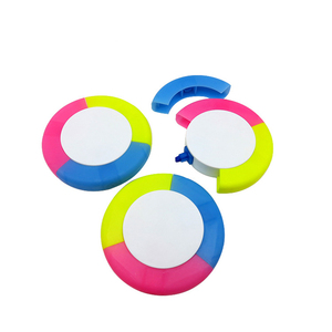 Chất lượng cao 3 trong 1 vòng lốp Shape Highlighter Pen Set - Product Image 6