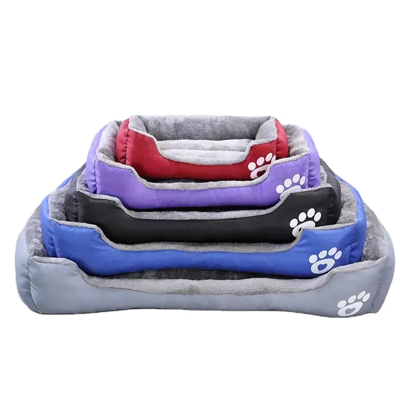 Cuccia per cani e gatti calda quattro stagioni di fabbrica, stuoia per cani da letto per animali domestici color caramella del canile per animali domestici