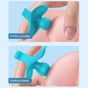 ไวเบรเตอร์ซิลิโคนจีสปอตสำหรับผู้หญิงอุปกรณ์กระตุ้นคลิตอริสและหัวนมของเล่นผู้ใหญ่เซ็กซ์ทอยสำหรับคู่รัก18 + - Product Image 5