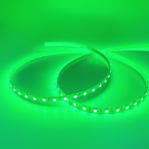 מתח נמוך באיכות גבוהה שבעה צבע smd3528 <span class=keywords><strong>rgb</strong></span> שינוי ra80 24v אולטרה דק דק 7mm מותאם אישית הוביל רצועת אור