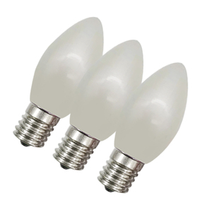 C9 LED ampuller-plastik/cam, opak, şeffaf ve çilek kabukları-noel dize ışıkları - Product Image 5