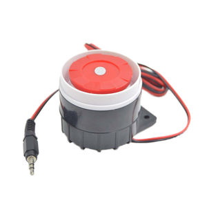 מערכת אזעקת אבטחה בורגארת 120db עם שלט רחוק אזעקת אזעקה להגנה על הדלת