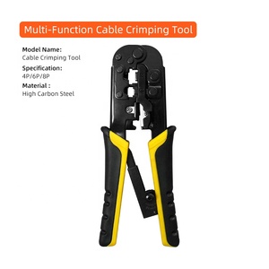 Обжимной станок для сетевого инструмента RJ45 RJ12 RJ11 8P 6P 4P Ethernet LAN обжим телефона пока нет отзывов - Product Image 6