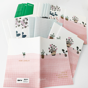 Cuaderno de diseño sencillo personalizable al por mayor, impresión para niños, conveniente llevar con 100 hojas, tamaño A5, precio bajo - Product Image 6