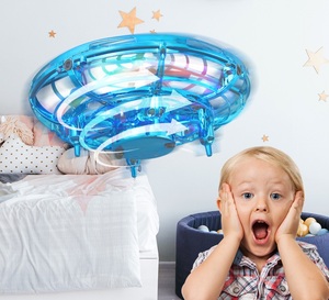 Akıllı UFO indüksiyon uçak izle kontrolü uçan daire Quadcopter kazasında dayanıklı uzaktan kumanda askıya - Product Image 5