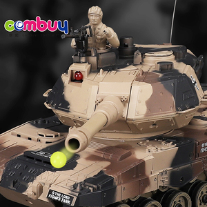 RC simülasyon çekim ses 1:24 elektrikli uzaktan kumandalı tank oyuncak - Product Image 5