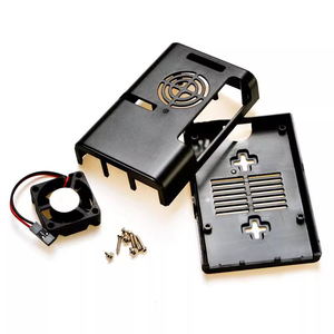 Raspberry Pi 4 Modell B Kunststoffs chale ABS-Gehäuse Abnehmbare GPIO-Abdeckung mit Lüfter für Raspberry Pi 4B - Product Image 5