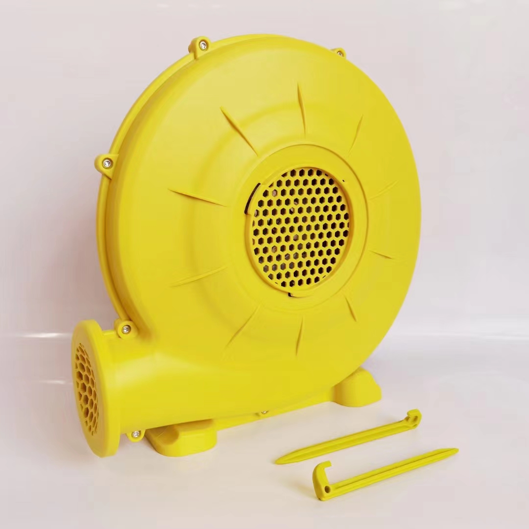 Yellow air blower