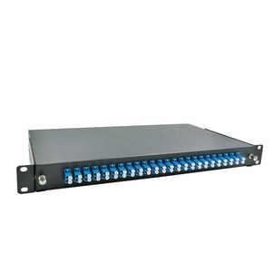 KEXINT 24端口48芯LC UPC双工适配器光纤配线架 - Product Image 1