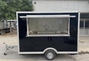 Hot Selling Fast Food Kiosk Truck Outdoor Fully Kitchen Equipped Commercial Refrigerators Electric Food Truck