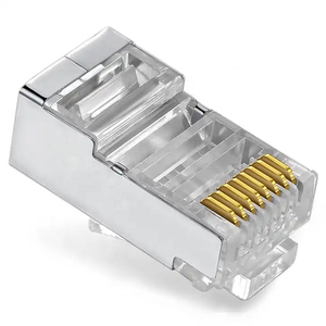 批发以太网RJ45连接器Cat5e Cat6通过8P8C模块化插头UTP插入6类RJ45连接器 - Product Image 2