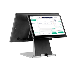 Nueva llegada Micropos 15,6 pulgadas pantalla táctil POS sistema todo en uno Android POS máquina dispositivo con segunda pantalla - Product Image 1