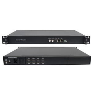 Modulador codificador digital de 8 canales HD, codificador DVB-T, 1 unidad - Product Image 1