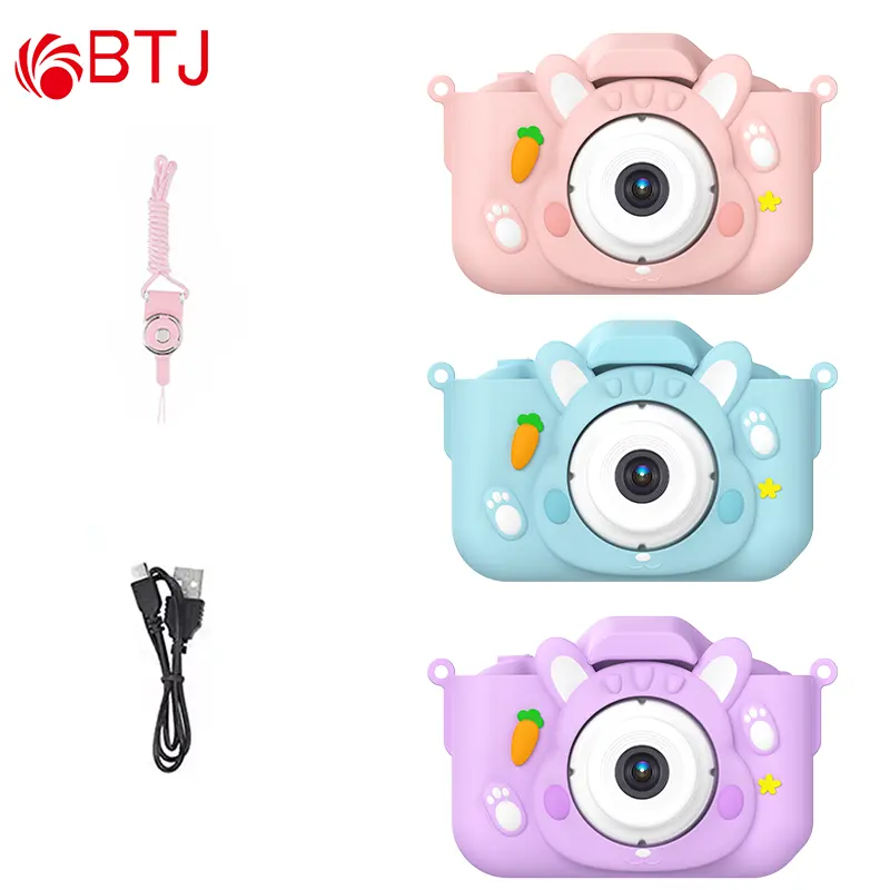 Kids cameras digital 2 inch Screen instant small camera Digital Mini SLR Cute Toy For children's camera Christmas Gifts