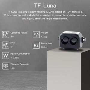 TF-Luna LiDAR Sensor Entfernungs messer modul Einpunkt-Mikro-Entfernungs modul TF-Luna für Arduino Pixhawk 5V IIC UART