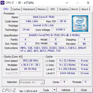 Computer Hoch leistungs prozessoren I5 CPU Intel Core I5 7. Prozessoren für den Großhandel - Product Image 4