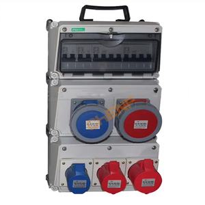 CHENF <strong>Multi</strong>-<strong>Function</strong> Portable Industrial Waterproof <strong>Socket</strong> Box 400V 16A 32A 63A 125A Complete Customized <strong>Switch</strong> Distribution Box - Product Image 1