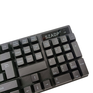 Wired Office <strong>Keyboard</strong> Without Light Full-size Ultra Thin Multimedia <strong>Keyboard</strong> Use for Home Office