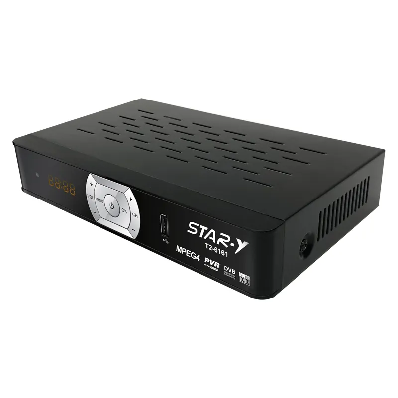 STAR-Y T2-6161 고품질 안드로이드 리눅스 Tv 박스 위성 수신기 Usb Dvb T2 S2 4K 셋톱 박스