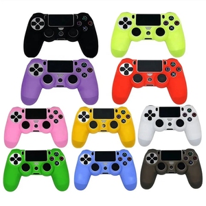Protective Silicone <strong>Shell</strong> for <strong>PS4</strong> Gamepad Soft Skin Cover Case for <strong>PS4</strong> <strong>Controller</strong> - Product Image 4