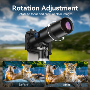 Telephoto telefoto Lens monoküler HD 30X teleskop cep telefonu Zoom 4K kamera Lens kiti ile Tripod standı konser spor oyunu için - Product Image 5