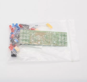 CD4017 + NE555 flaş ışığı patlama-yanıp sönen LED Suite öz DIY öğrenme elektronik kiti Strobe modülü üretim sıcak satış - Product Image 6