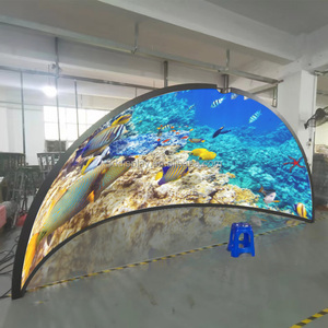 P1.2 P1.5 P1.8 P2 P2.5 P3 P4 schermo HD flessibile ad alta frequenza di aggiornamento modulo impermeabile a 3 led display a led per interni ed esterni - Product Image 4