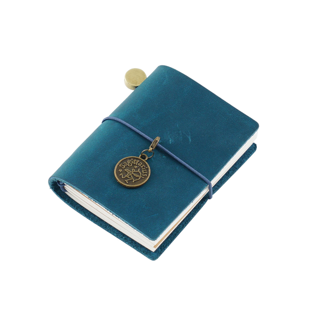 Recharges bleu-2 en cuir Crazy Horse incluses