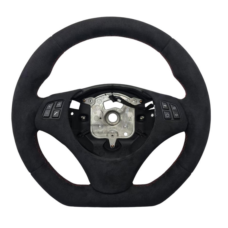 ปกติกับหลุม + Alcantara + เย็บสีแดง