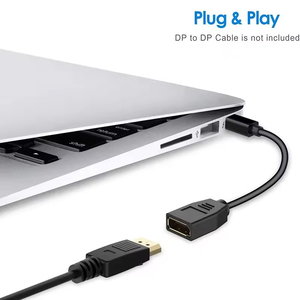 FARSINCE Mini DisplayPort 1,2 (TBT 2) a DisplayPort Convertidor Mini Dp a Dp Adaptador 4K 60Hz - Product Image 3