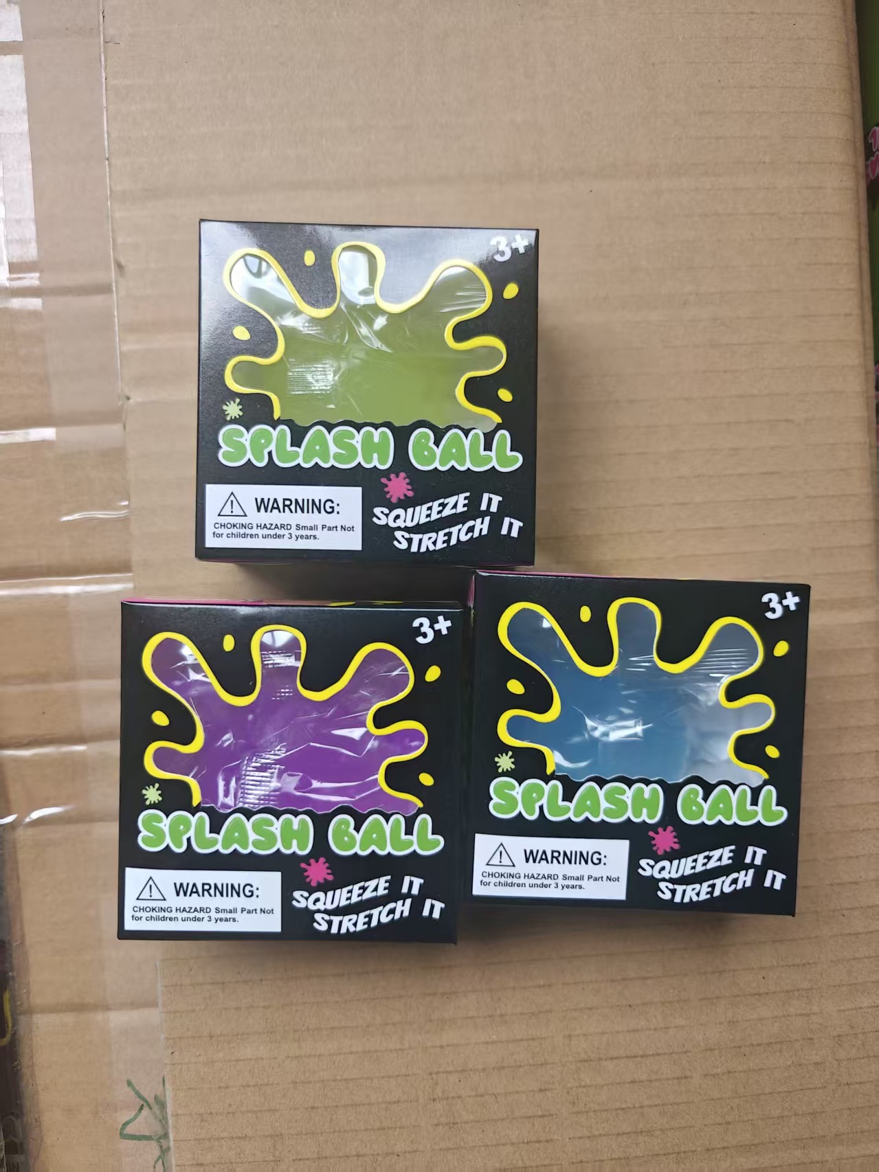 Virus Tpr squishy-3 couleurs-aléatoire