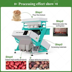 Bean Maize Black <strong>Sorting</strong> <strong>and</strong> Grade Color Peanut Quality Walnut-<strong>Kernel</strong> Real Tech <strong>Sorting</strong> Almond Sorter <strong>Machine</strong> - Product Image 4