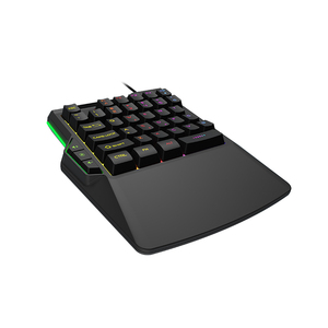 Teclado de gaming de una mano, nuevo diseño de buena calidad, uso especial para mano izquierda pequeña, diseño para jugadores - Product Image 4